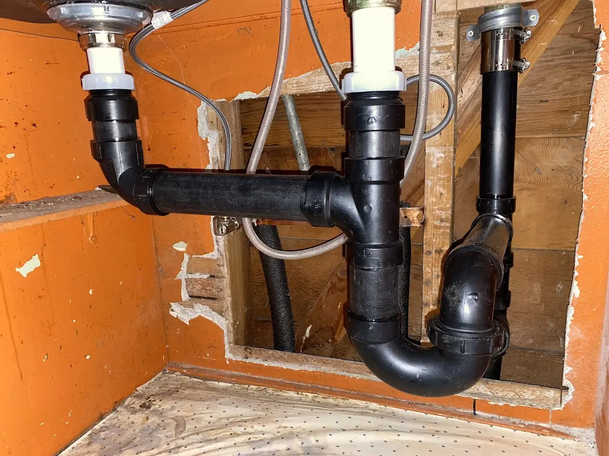 Professional Plumbing Inspection equipment and tools on the job in Larchmont